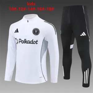 Inter Miami 2025/26 Ensemble Sport Enfant Blanc