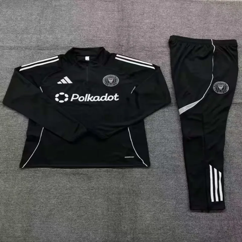 Inter Miami 2025/26 Ensemble Sport Enfant Noir