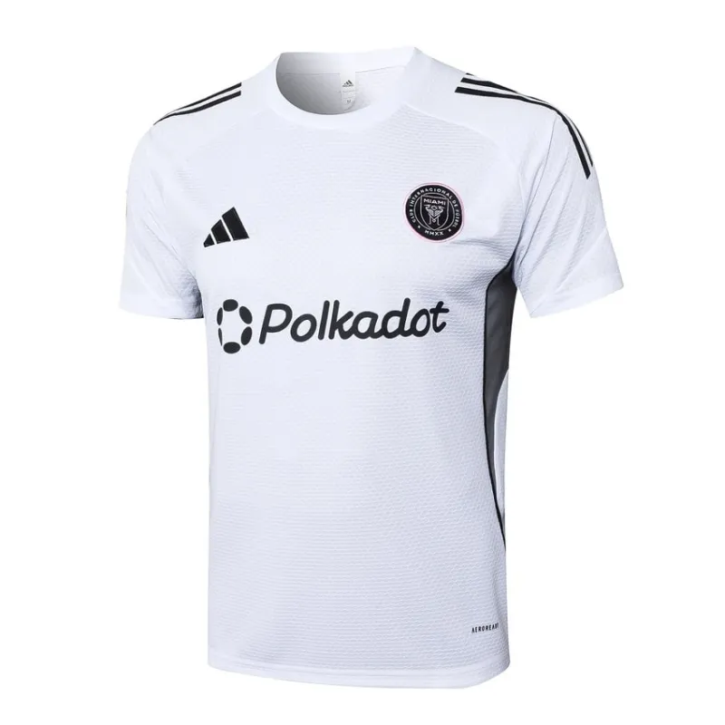 Maillot d'entraînement + Short Inter Miami 2025/26 - Blanc