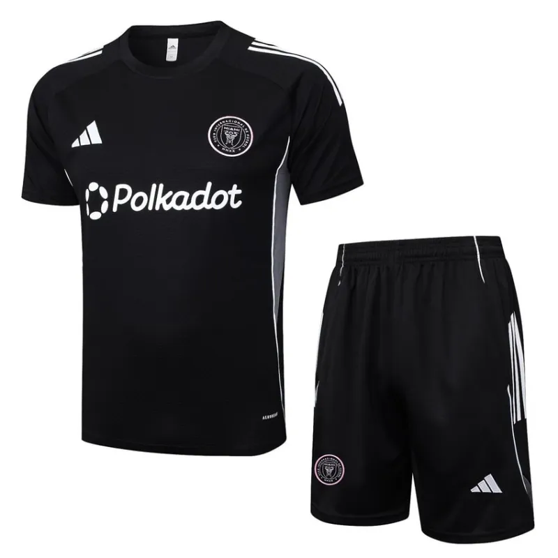 Maglia da Allenamento + Pantaloncini Inter Miami 2025/26 - Nero