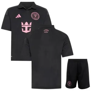 Inter Miami 2026/27 Kinder Auswärtsset Schwarz