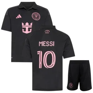 Inter Miami MESSI 2026/27 Kinder Auswärtsset Schwarz