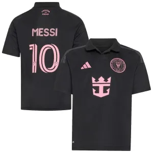 Inter Miami MESSI 2026/27 Kinder Auswärtstrikot Schwarz