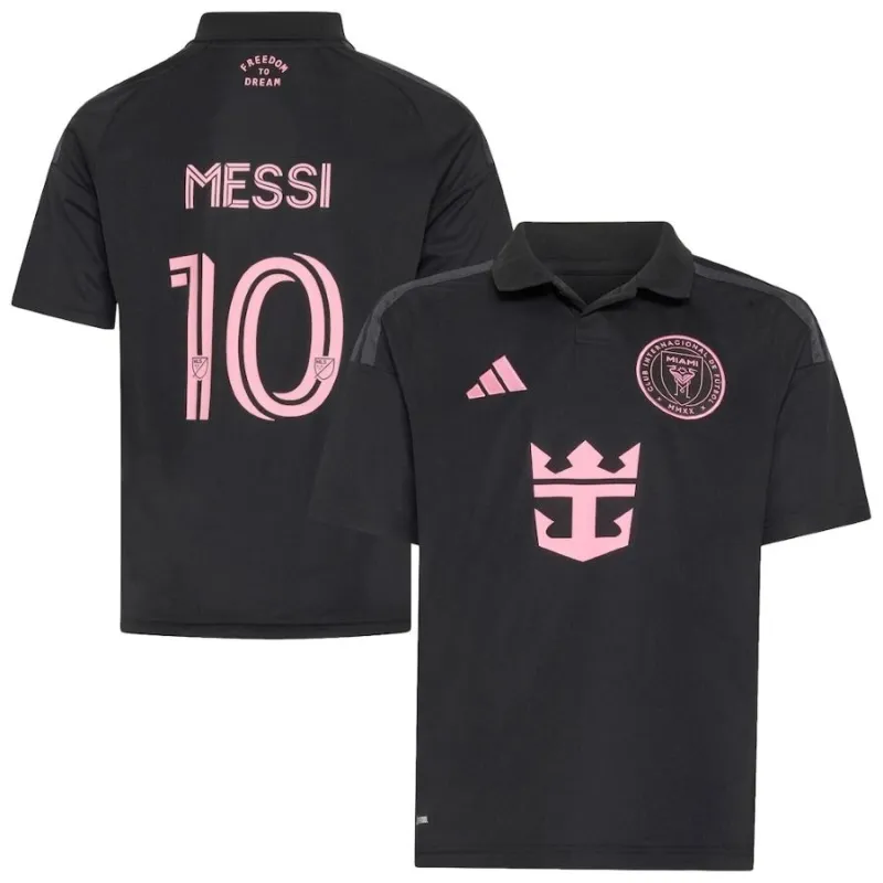 Maillot Enfant Extérieur Inter Miami MESSI 2026/27 Noir