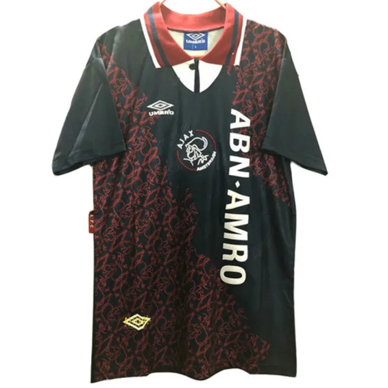 Ajax 1996/97 Retro-Trikot - Schwarz