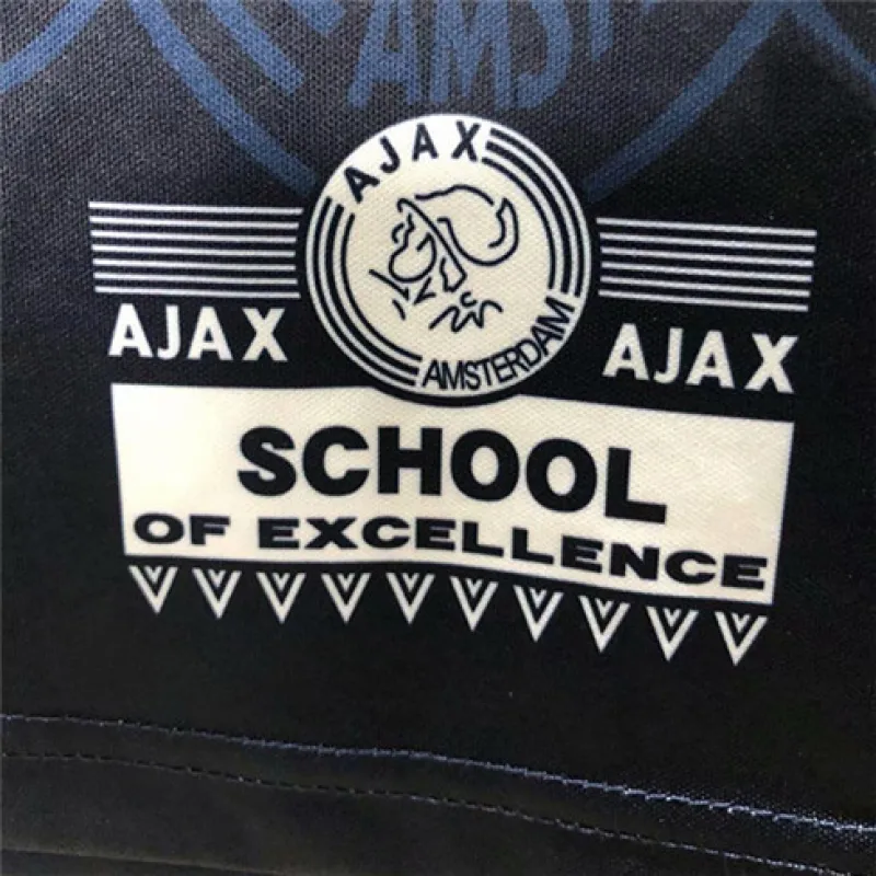 Maillot rétro classique d'Ajax 1998 - Noir