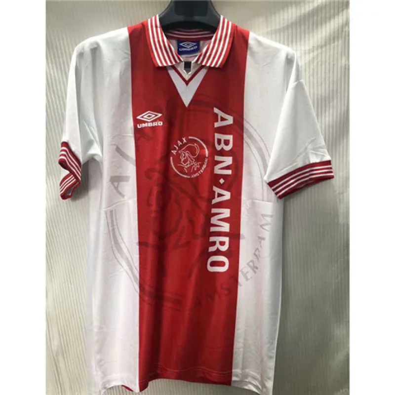 Ajax 1995 Heim Retro-Trikot - Weiß