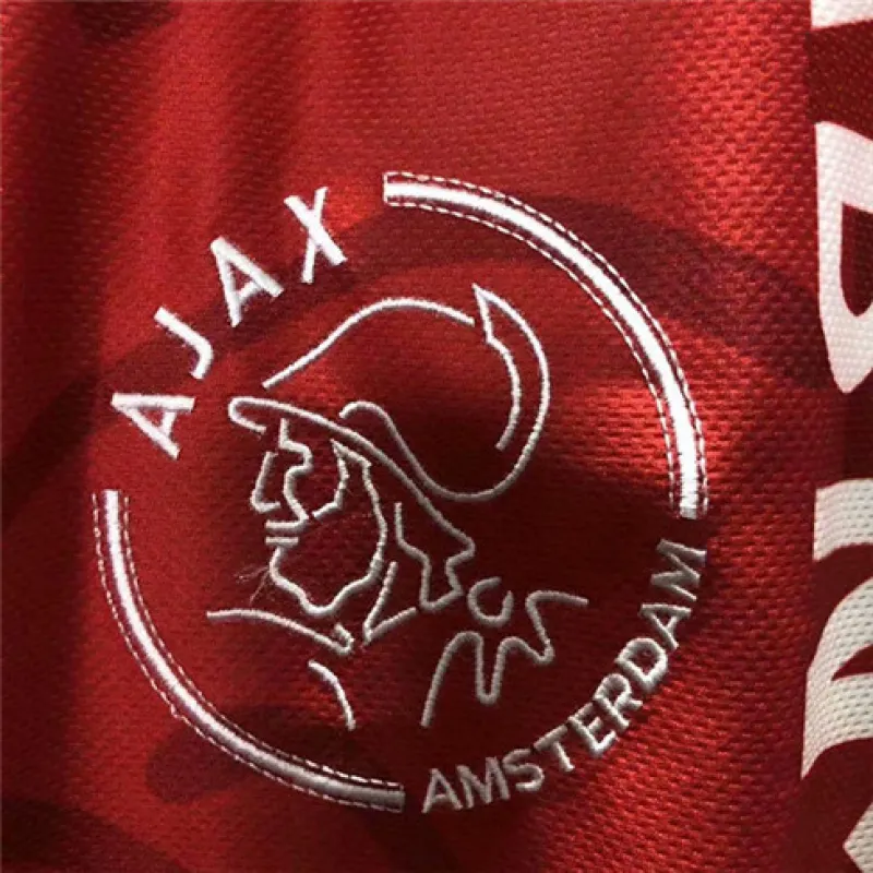 Ajax 1995 Heim Retro-Trikot - Weiß