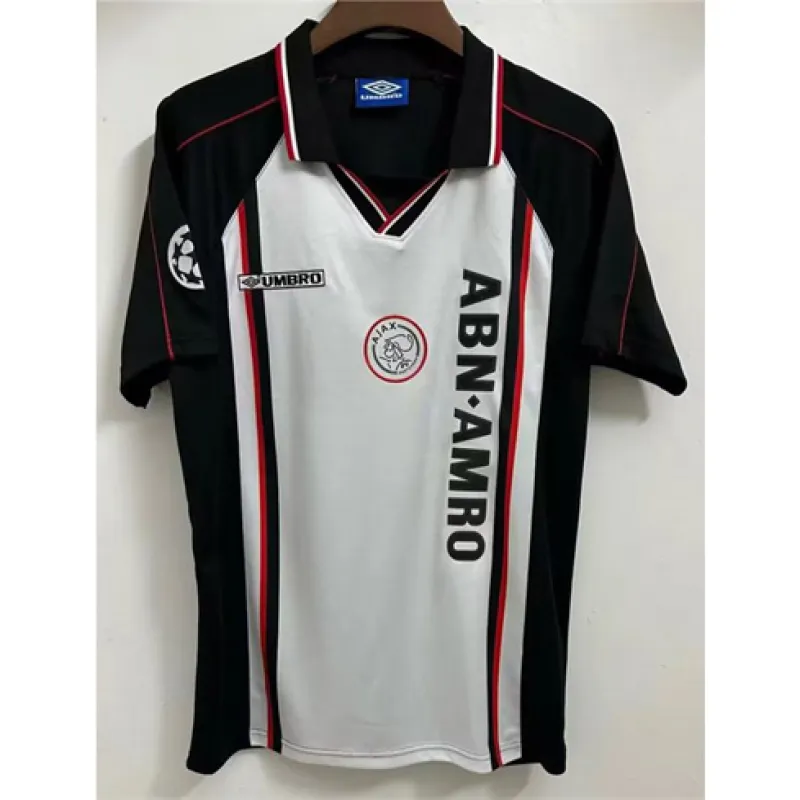 Ajax 1998 Away Retro-Trikot - Schwarz