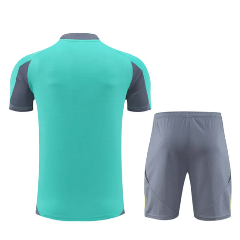 Kit de entraînement pour enfants + Shorts d'Ajax 2024/25 - Vert