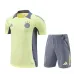 Costume d'entraînement pour enfants d'Ajax 2024/25 + Shorts - Jaune clair