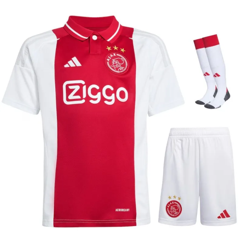 Kit de maillot pour enfants domicile d'Ajax 2024/25 - Rouge