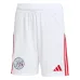 Short di casa dell'Ajax 2025/26 - Bianco
