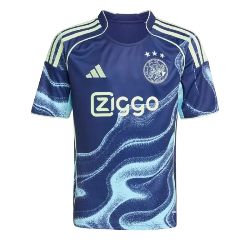 Ajax 2025/26 Kinder-Auswärtstrikot 2025/26 - Blau