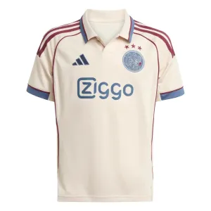 Ajax 2025/26 Drittes Kinder-Trikot - Beige