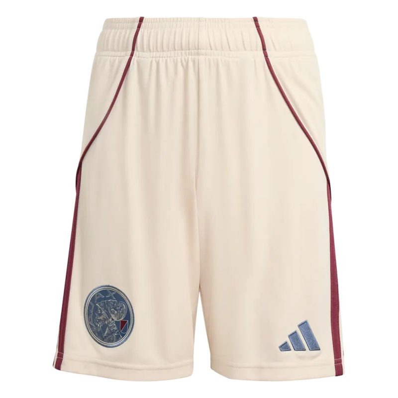 Ajax 2025/26 Drittes Shorts - Beige