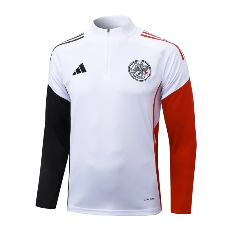Ajax 2025/26 Trainingsanzug - Weiß