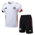 Ajax 2025/26 Trainingsshirt + Shorts - Weiß