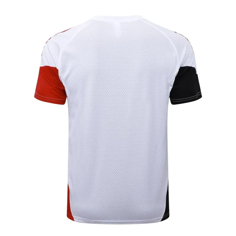 Ajax 2025/26 Trainingsshirt + Shorts - Weiß