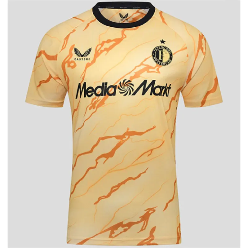 Feyenoord 2024/25 Viertes Trikot - Gelb