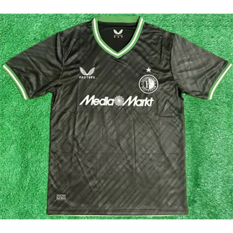 Feyenoord 2024/25 Camiseta de Visitante - Negra