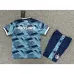 Feyenoord 2023/24 Auswärts-Kinder-Trikot - Blau