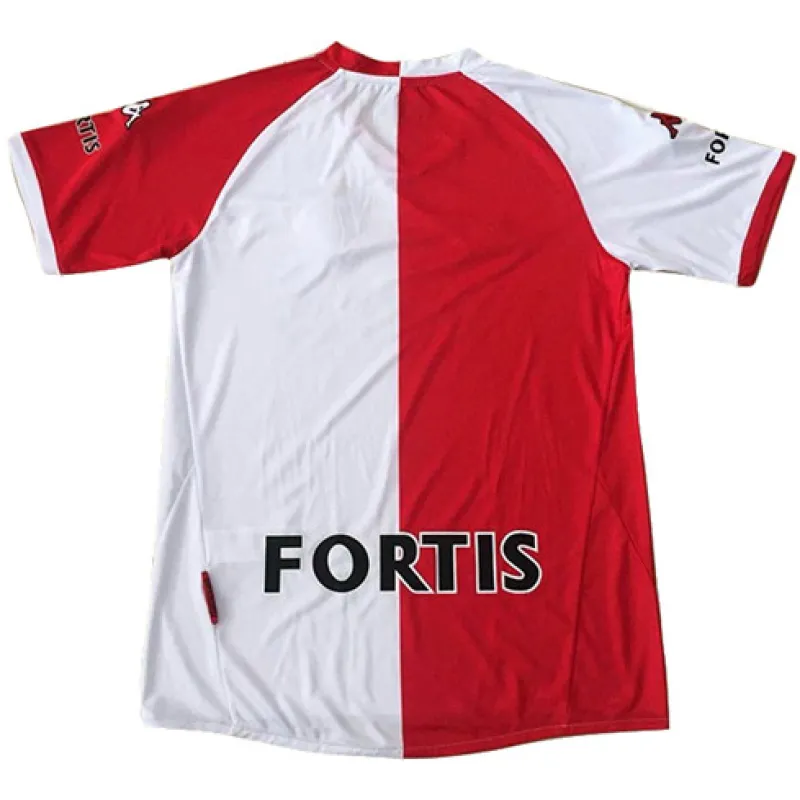 Feyenoord 2008 Home Retro Kit - Red and White