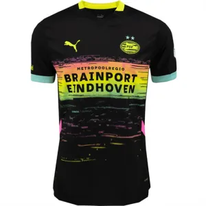 Maglia di trasferta 2024/25 del PSV Eindhoven - Nera