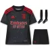 Jeu de maillots d'extérieur Benfica 2024/25 - Version enfant - Noir