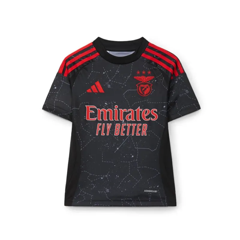 Maillot d'extérieur Benfica 2024/25 - Version enfant - Noir