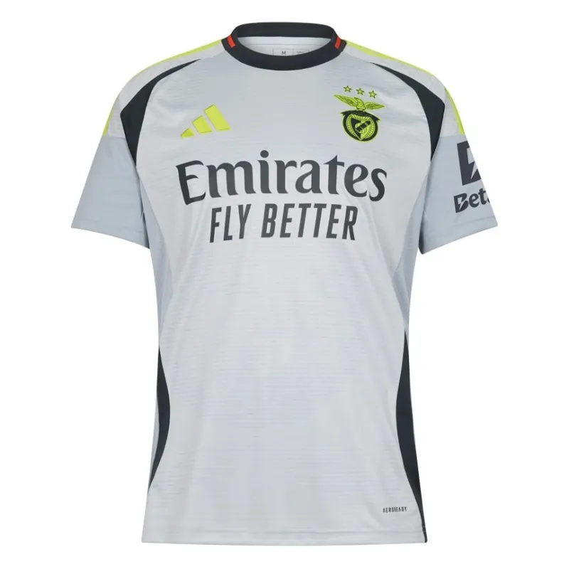 Benfica 2024/25 Third Kids' Jersey - Gray