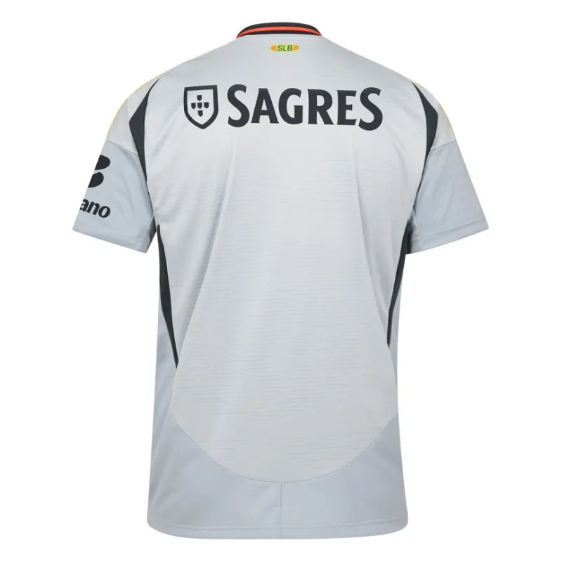 Benfica 2024/25 Third Kids' Jersey - Gray