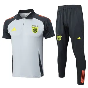 Maglietta da allenamento Polo Benfica 2024/25 + Pantaloni - Bianco