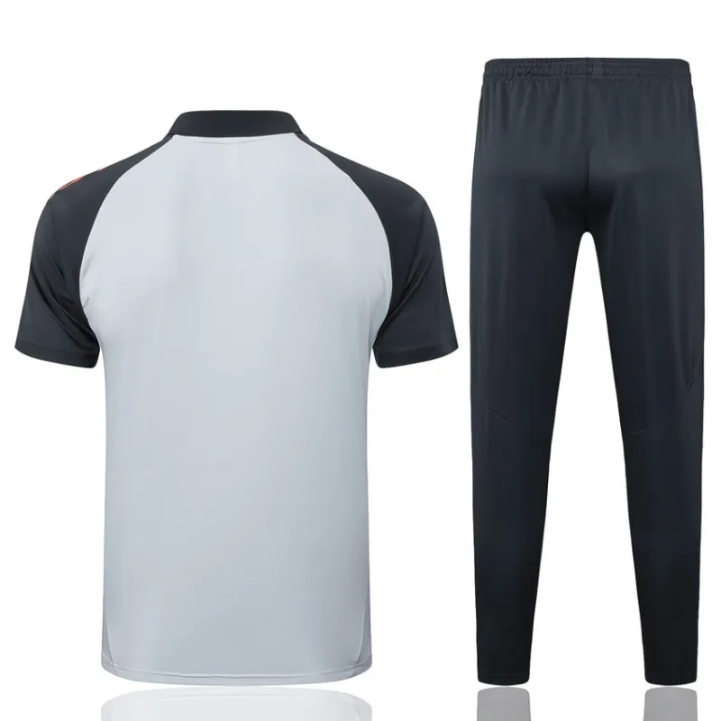 Chemise de formation Polo Benfica 2024/25 + Pantalon - Blanc