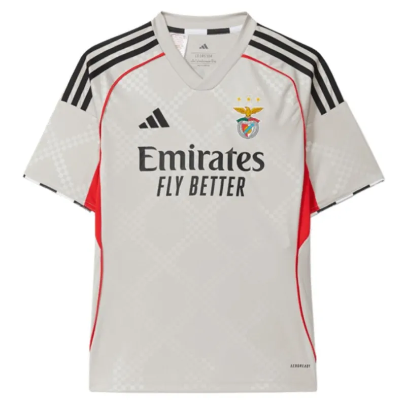 Maillot d'away pour enfants de Benfica 2025/26 - Beige