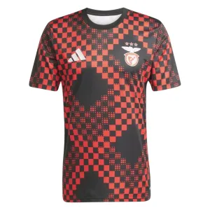 Benfica Maglia Pre-Partita 2025/26 - Nero/Rosso
