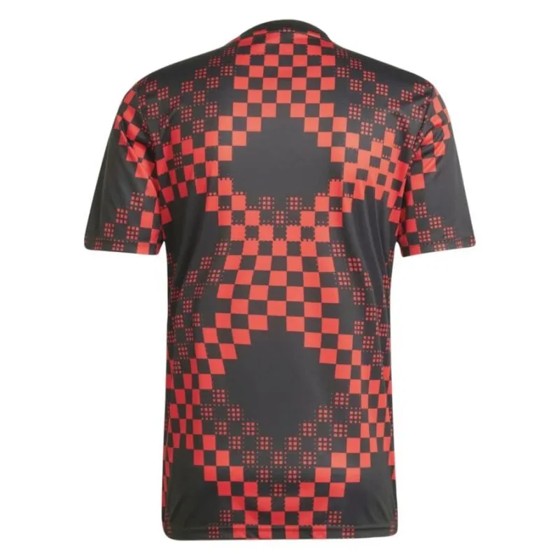 Benfica Maillot Avant Match 2025/26 - Noir/Rouge