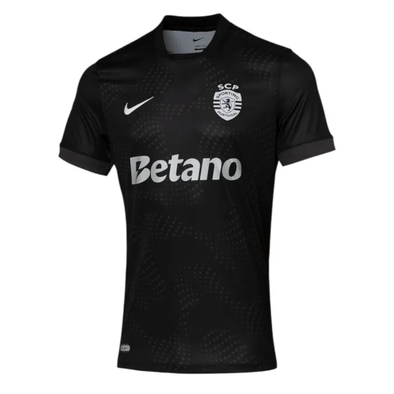 Sporting CP Camiseta de fuera femenina 2025/26 - Negra
