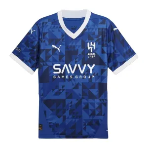 Al Hilal 2024/25 Kids Home Soccer Jersey
