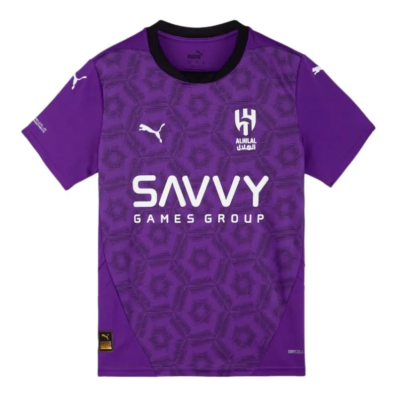 Al Hilal 2024/25 Third Kids' Jersey - Purple