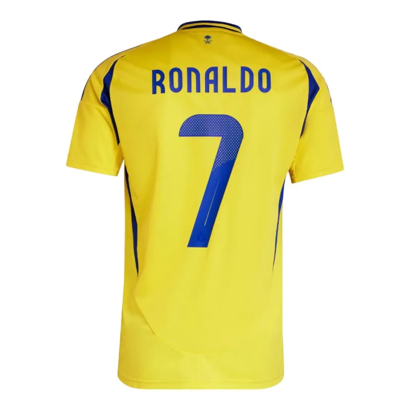 Cristiano Ronaldos Al Nassr 2024/25 Heimtrikot Nr.7 - Gelb