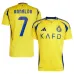 Al - Nassr 2024/25 Home Kids' Jersey with Ronaldo - Yellow