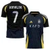 Ronaldo Al Nassr 2024/25 Auswärts-Trikot 7 - Schwarz