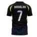 Ronaldo Al Nassr 2024/25 Auswärts-Trikot 7 - Schwarz