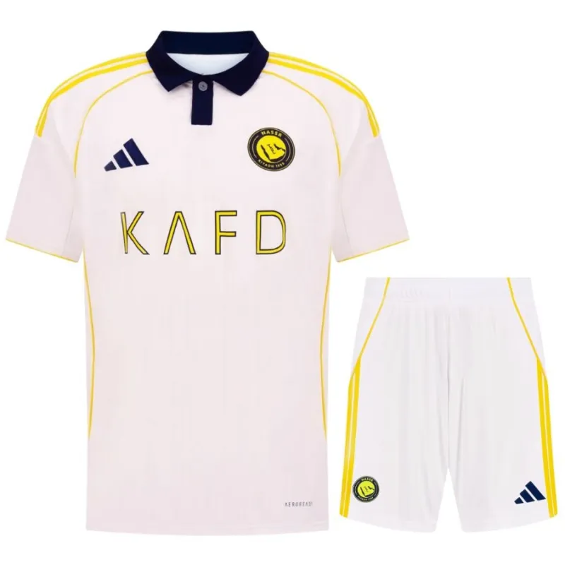 Al-Nassr 2025/26 Drittes Kinder-Kit - Pink