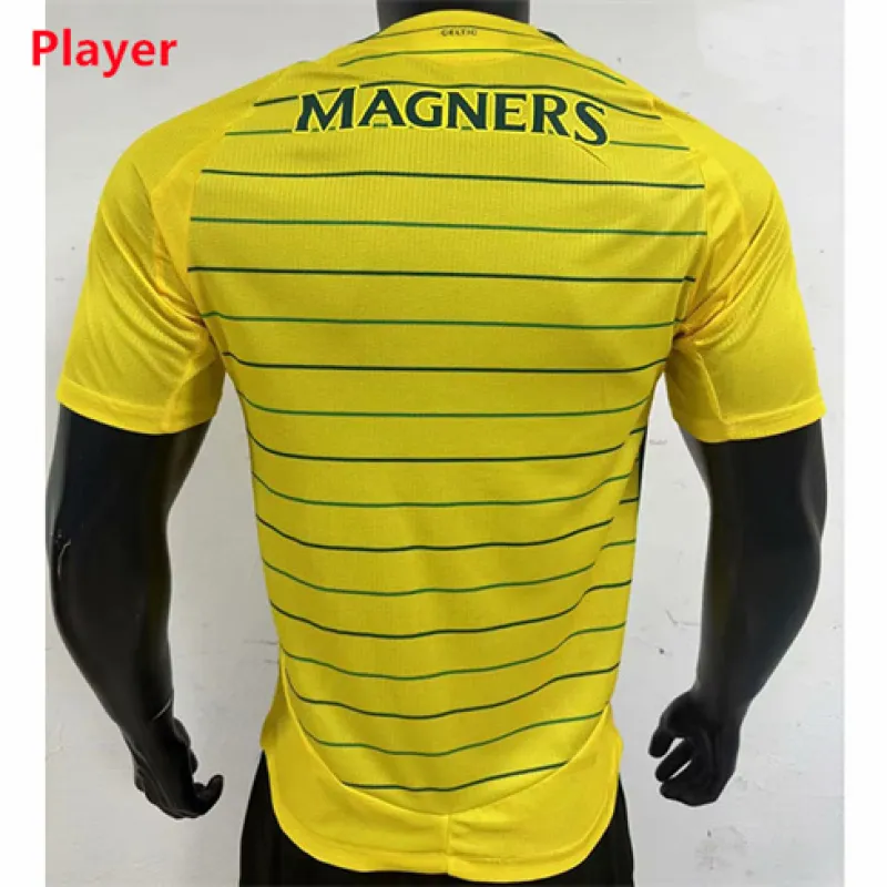 Maglia di trasferta di Celtic 2024/25 - Giocatore - Gialla