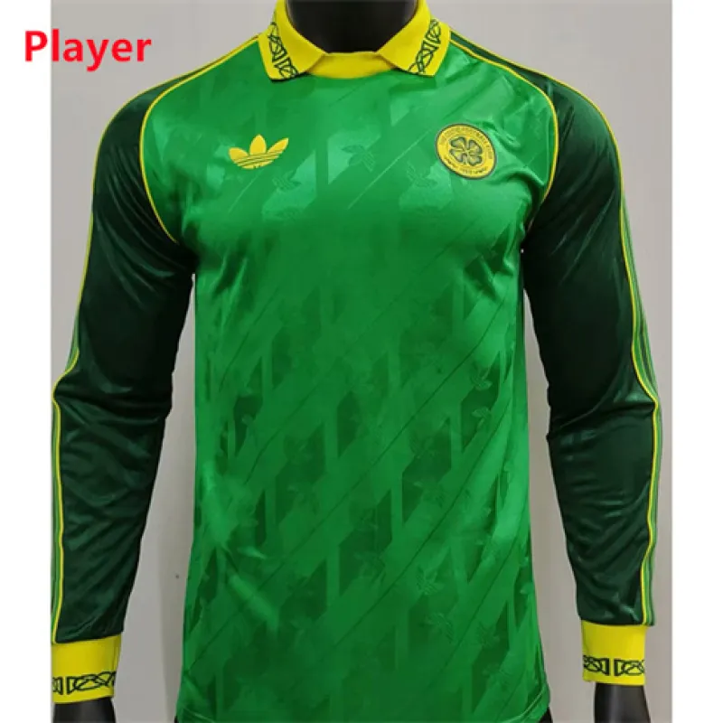 Maglia speciale a maniche lunghe di Celtic 2024/25 - Giocatore - Verde