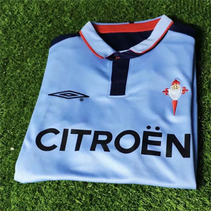 Camisa retro de casa de Celtic 2002/04 - Azul