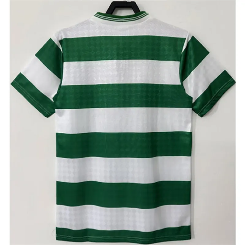Celtic 1987/88 Heimretro Trikot - Weiß/Grün