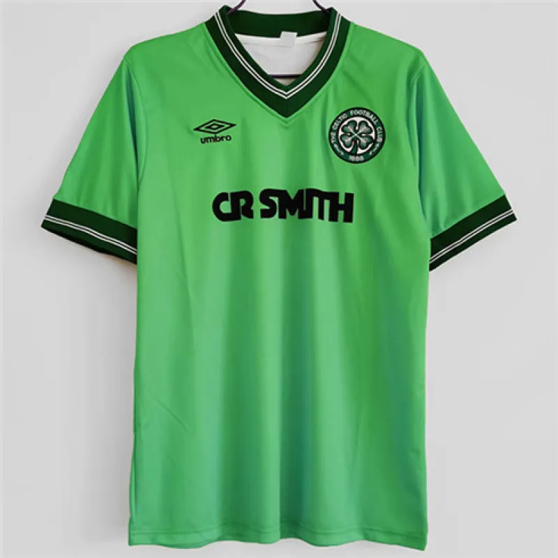 Celtic 1984 - 86 Heimretro Trikot - Grün